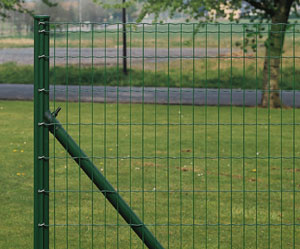 Pose de clôture grillage 45